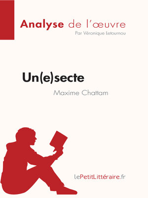 cover image of Un(e)secte de Maxime Chattam (Analyse de l'œuvre)